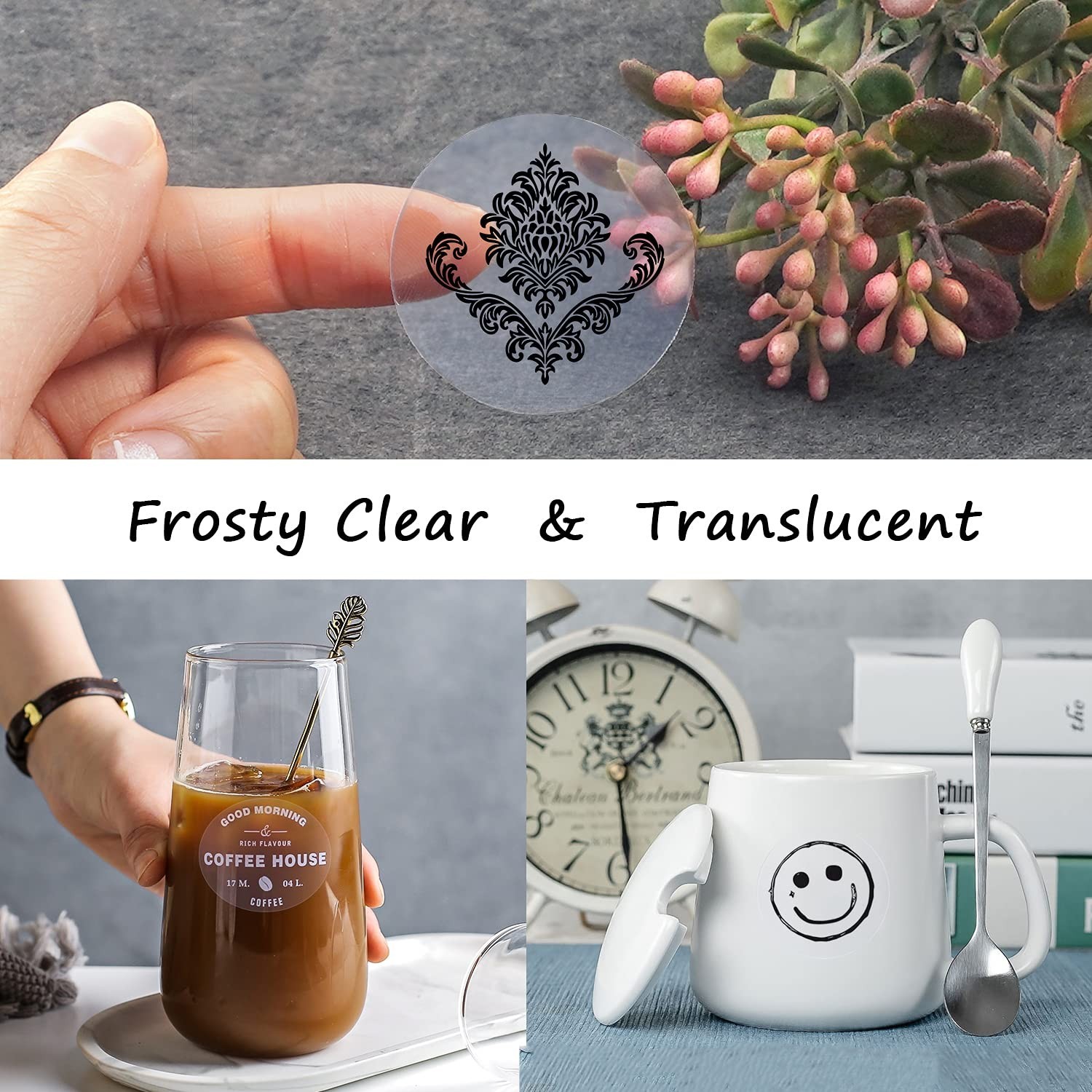 Printable Vinyl Sticker Paper for Your Inkjet Printer – 8.5 x 11 Inches 30 Sh…