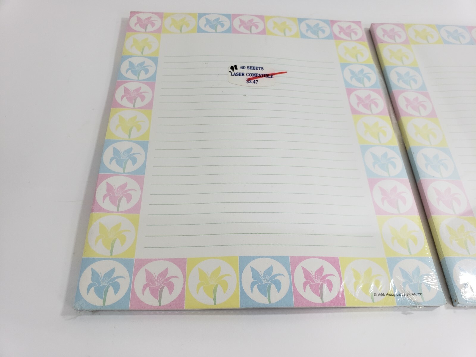 Staionary Printable Paper 120 Sheets 8 1/2″ x 11″ Native 2 Pack Vtg 1980s New