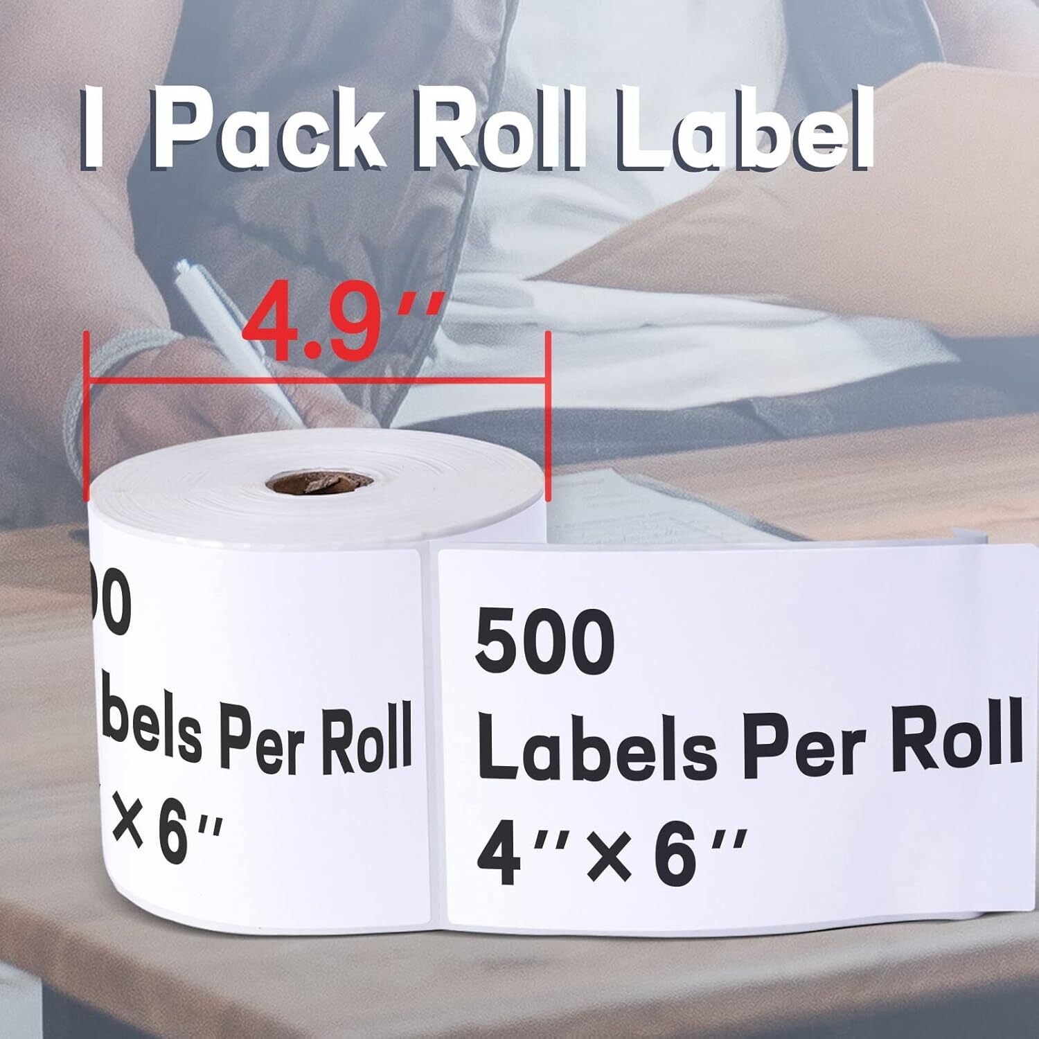 Direct Thermal 4×6 2×2 3×3 Label Shipping Label Self Adhesive For USPS UPS