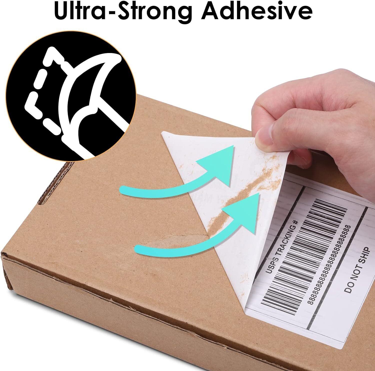 500/1000PCS 4x 6″ Direct Thermal Shipping Label paper for VRETTI MUNBYN Phomemo