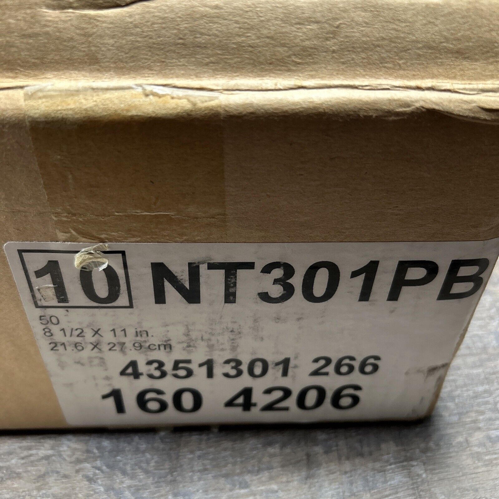 9 Nu*kote Laser Transparencies with Paper Backing 50 Count Boxes – 8 1/2″ x 11″