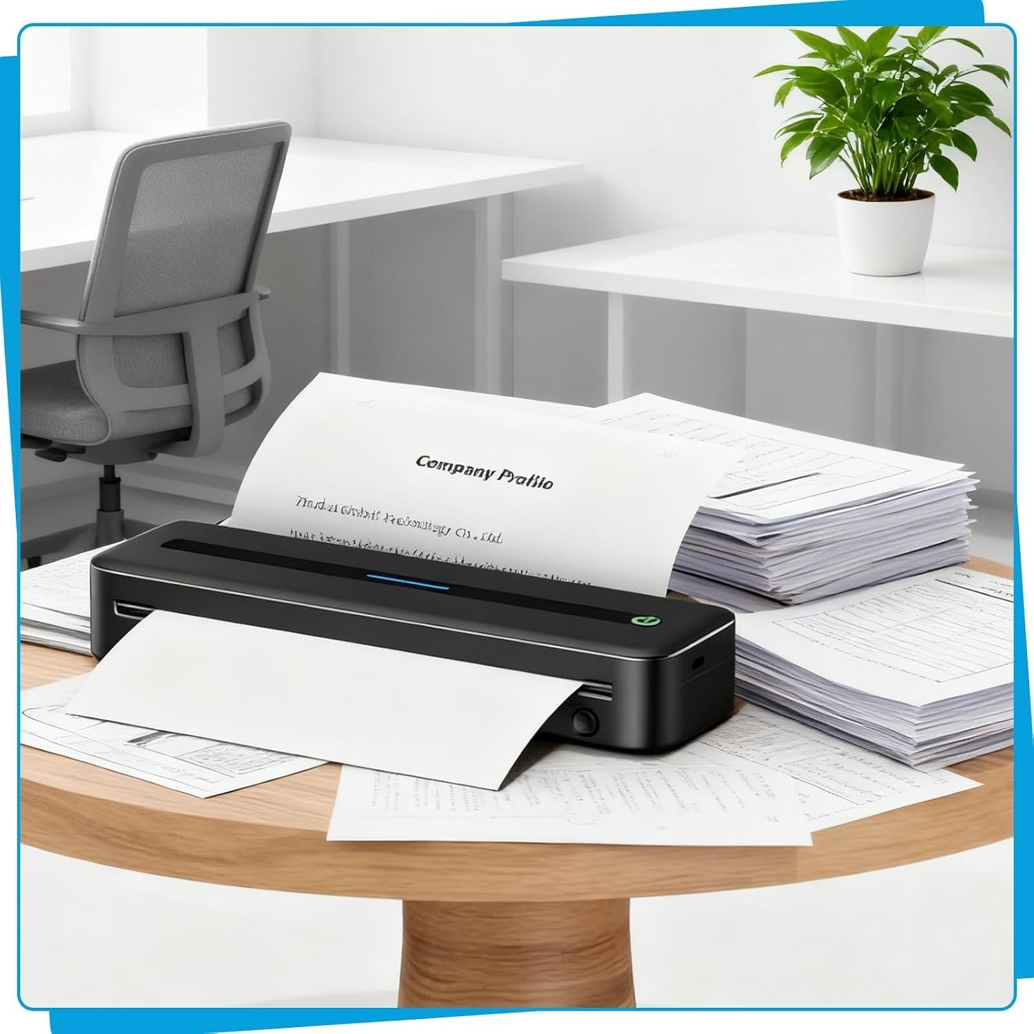 100 Sheets Thermal Printer Paper 8.5×11 US Letter BPA Free for M08F M832 M834 MT