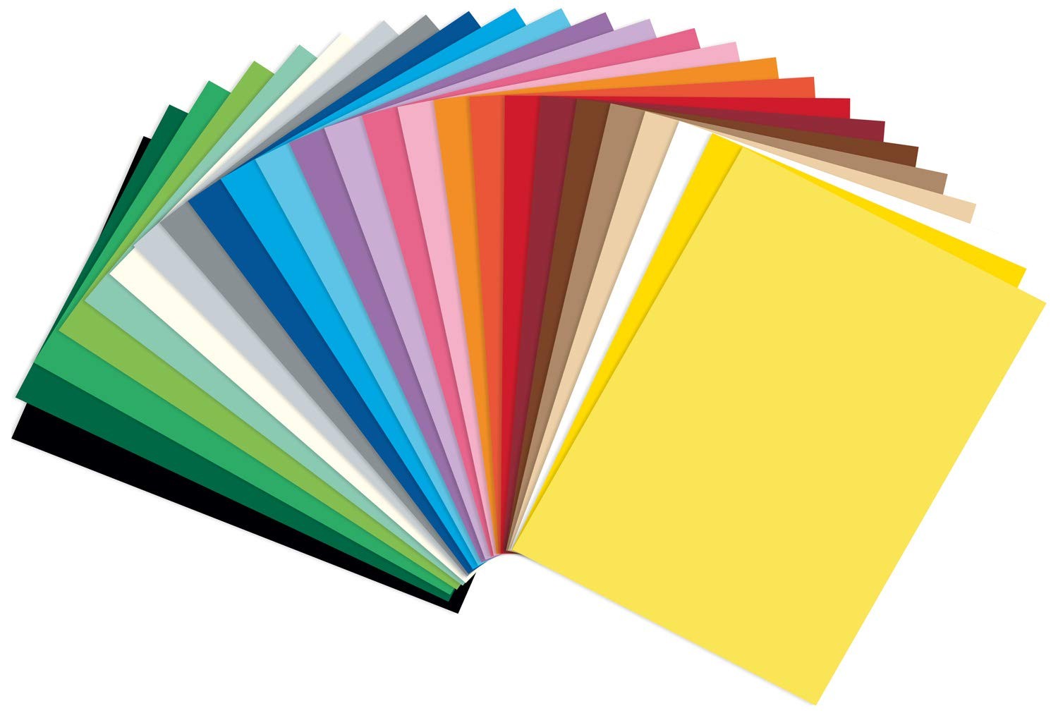 605 Tonpapier Mix, DIN A4, 130 g/m², 100 Blatt sortiert in 10 Farben, zum Ba…
