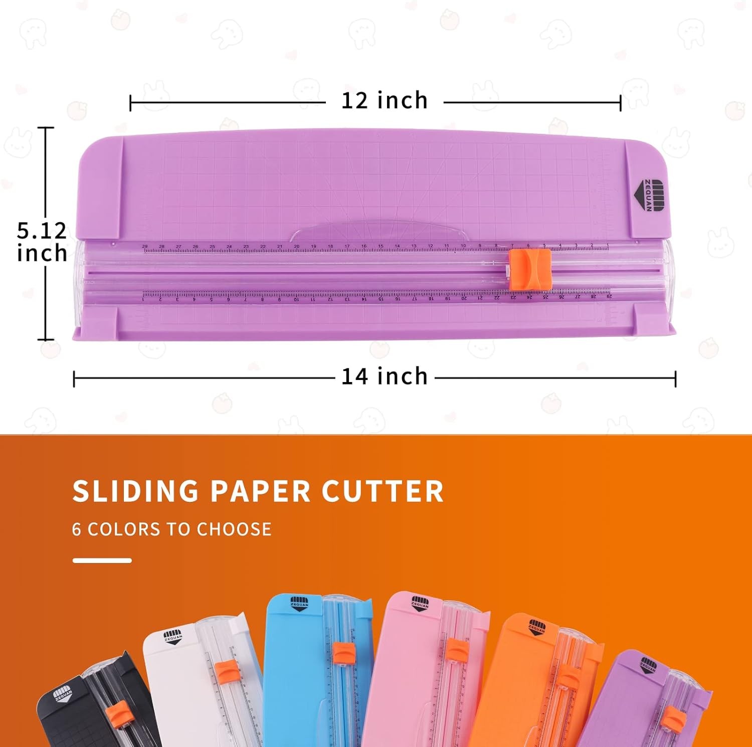 A4 Portable Precision Paper Trimmer, Craft Paper Cutter for Photos, Labels,