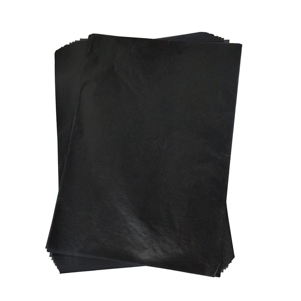 75pcs Transfer Paper Tracing Paper Graphite Painting (Black) carbon paper