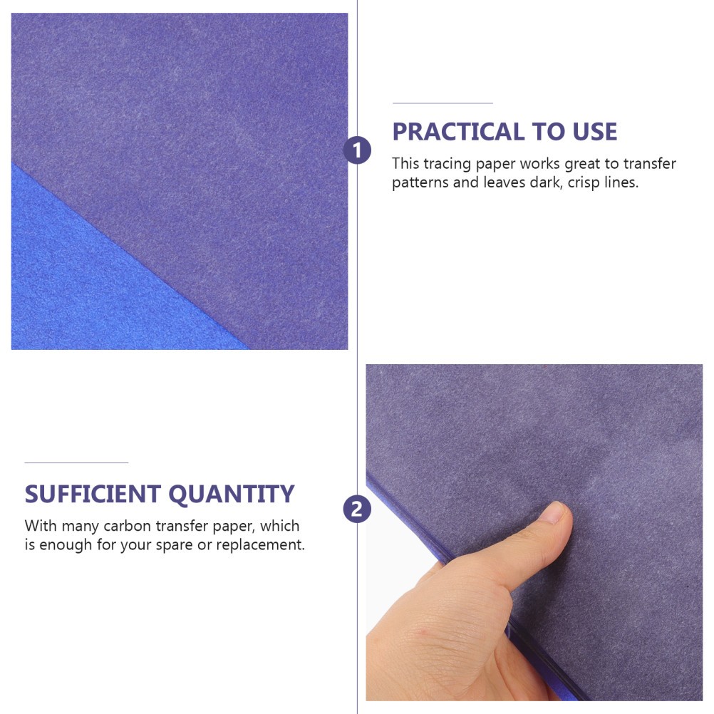 Graphite Transfer Paper Sheets for Drawing and Carbon Copying Home Office Use