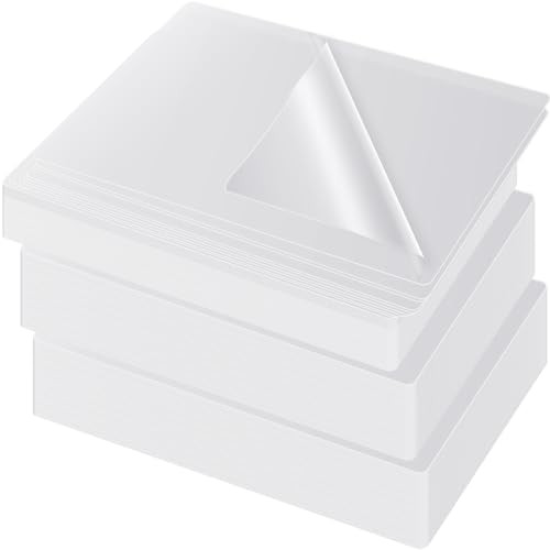 Jetec 1000 Pcs Laminating Sheets Bulk 8.6 x 12 Inch Clear Lamination Sheets 4