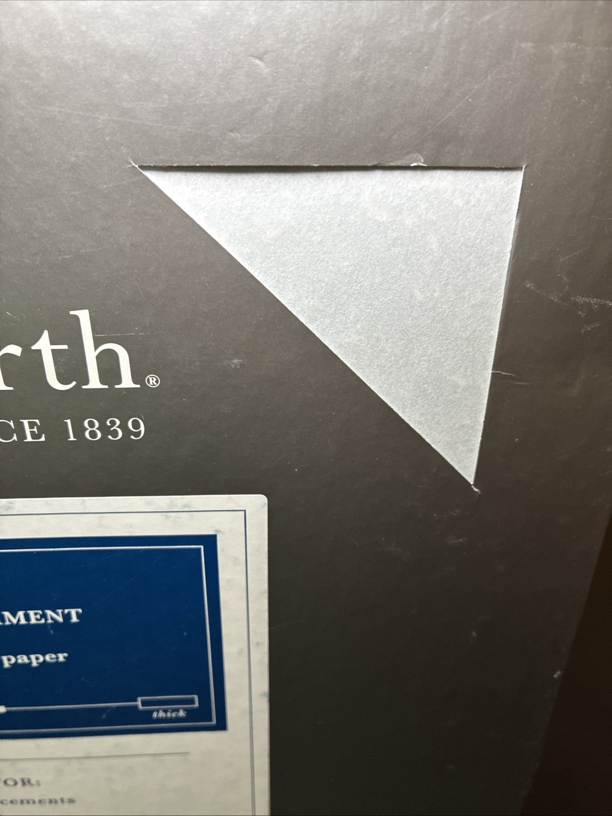Parchment Paper, 8.5 x 11, 24 lb/90 GSM, Blue, 500 Sheets (NEW)