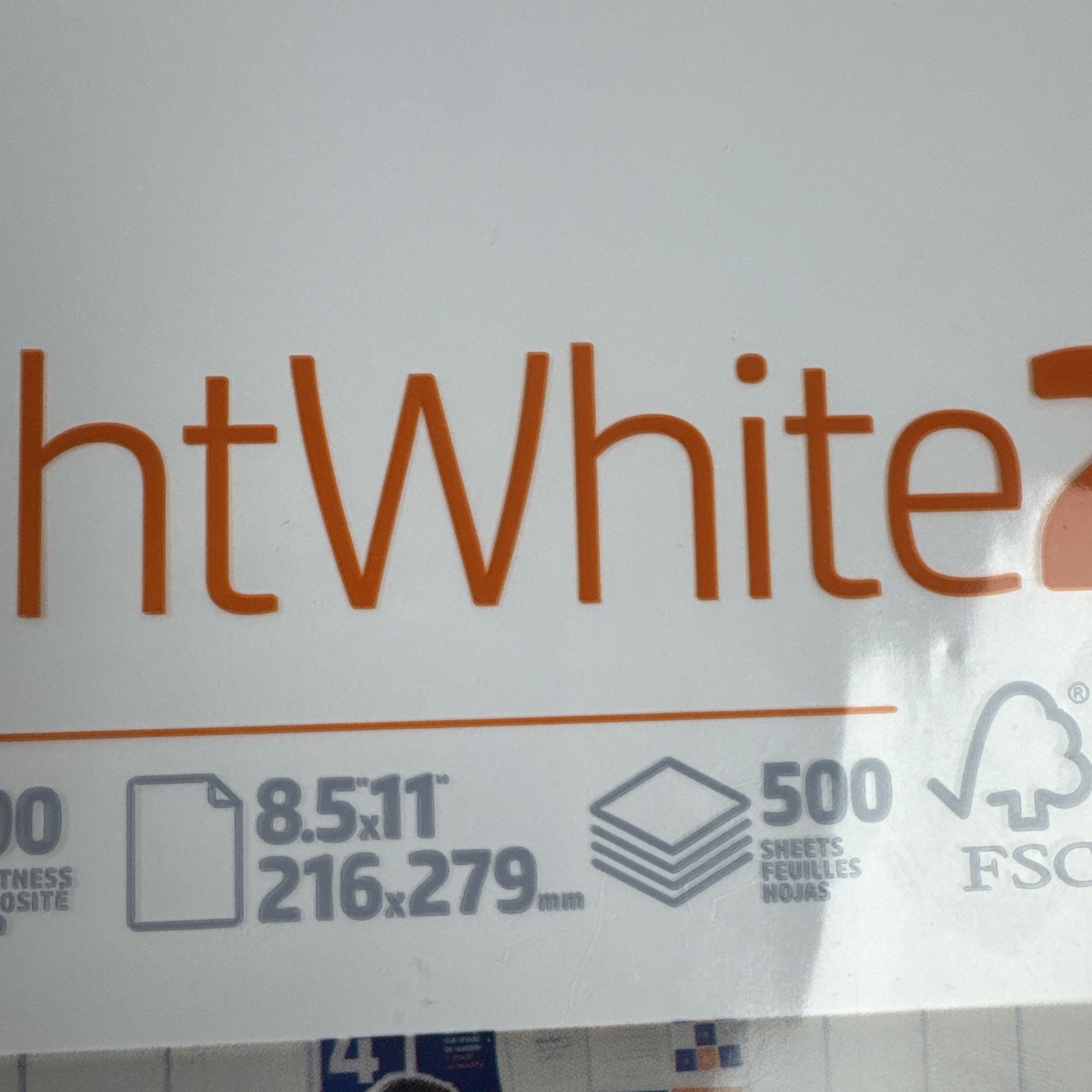 HP Bright White 24 Printer Paper 500 Sheets for Color Printing 100 Bright 2 PK