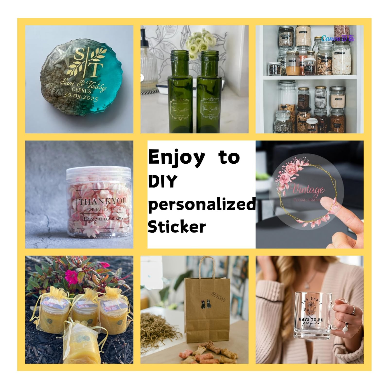 30Pack 8.5×14 inch Printable Clear Transparent Vinyl Sticker Paper for Inkjet…