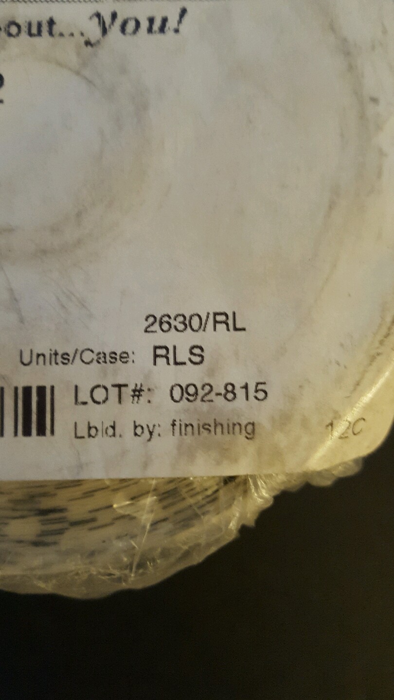 All-Tek Labeling Systems Thermal Labels 3inx1in #1142 White Background 2630/rl