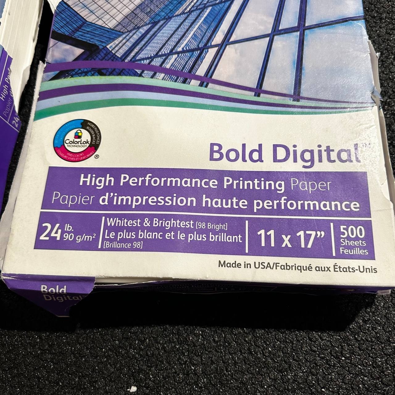 Xerox Bold Digital Printing Paper 11×17 24lb 98 Bright White 500/Ream Pack of 4