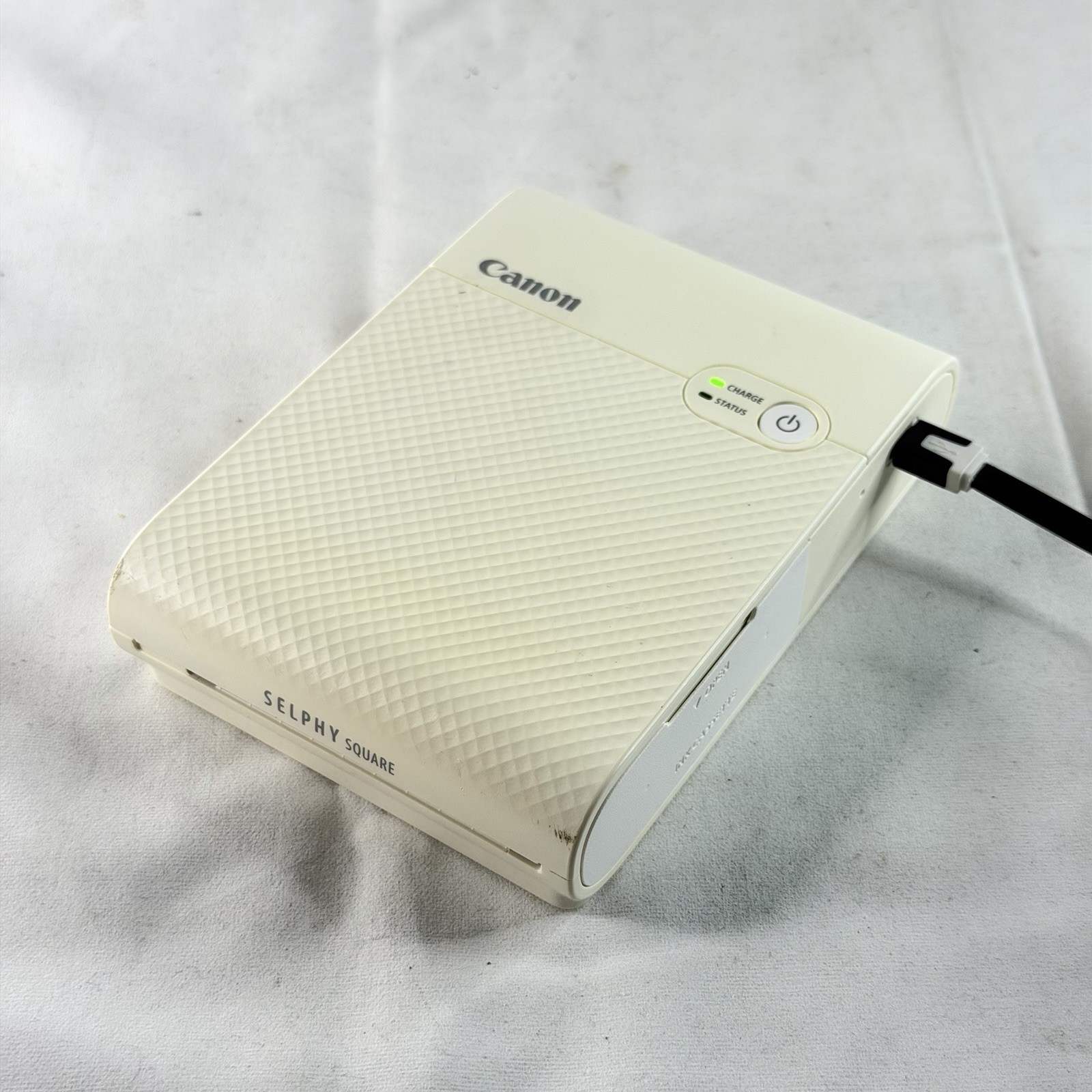 Canon SELPHY Square QX10 Smartphone Printer White (Heavy Duty/Sticker/Compact)