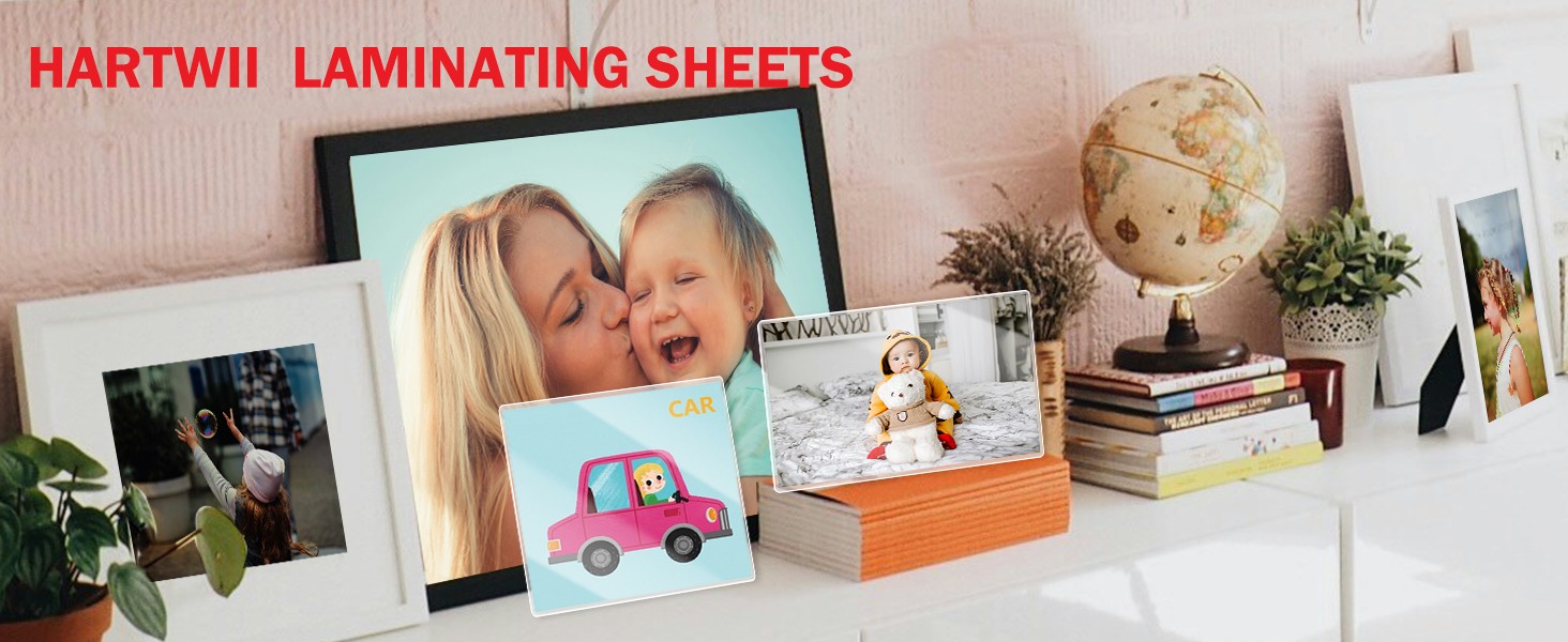 25 Pack Self-Sealing Laminating Pouches 4×6 Inch,10 Mil Thick Double-Sided Self