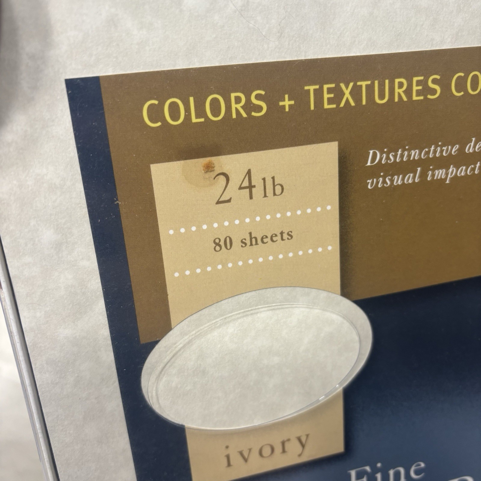 Southworth Fine Parchment Specialty Paper Ivory 24 lb. 80 Sheets 8 1/2 x 11 New