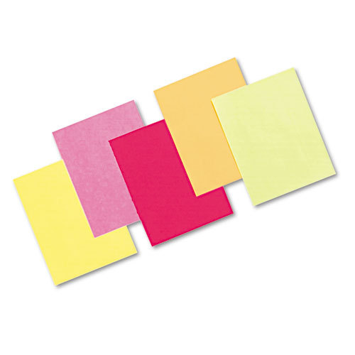 4 Packs 500 Sheets Each PAC101135 24lb Laser And Inkjet, Asst Hyper Colors