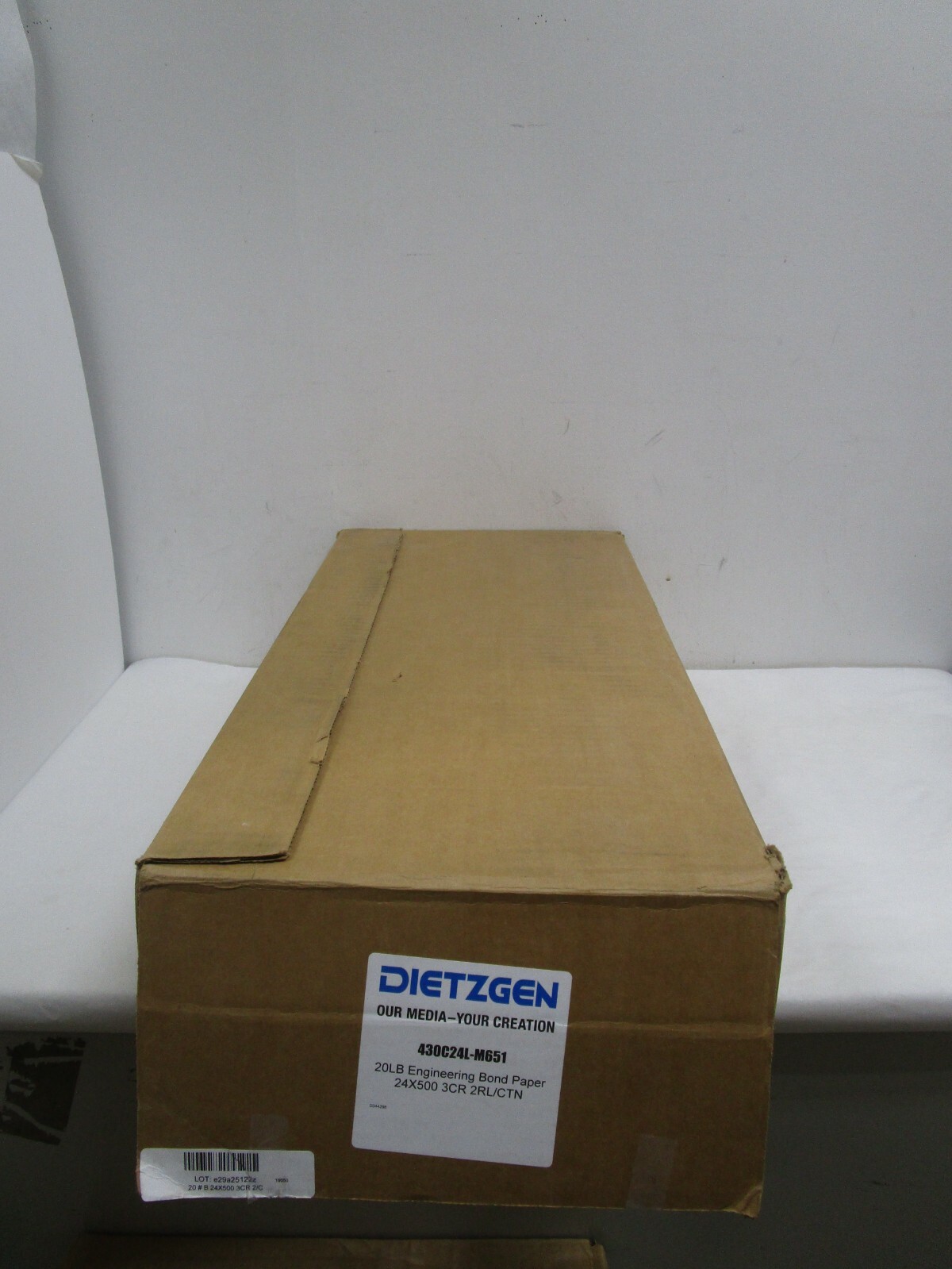 DIETZGEN BOND PAPER 430C24L-M651 2 Rolls 24″x500′ 20lb CORE NEW SHIPS FREE!