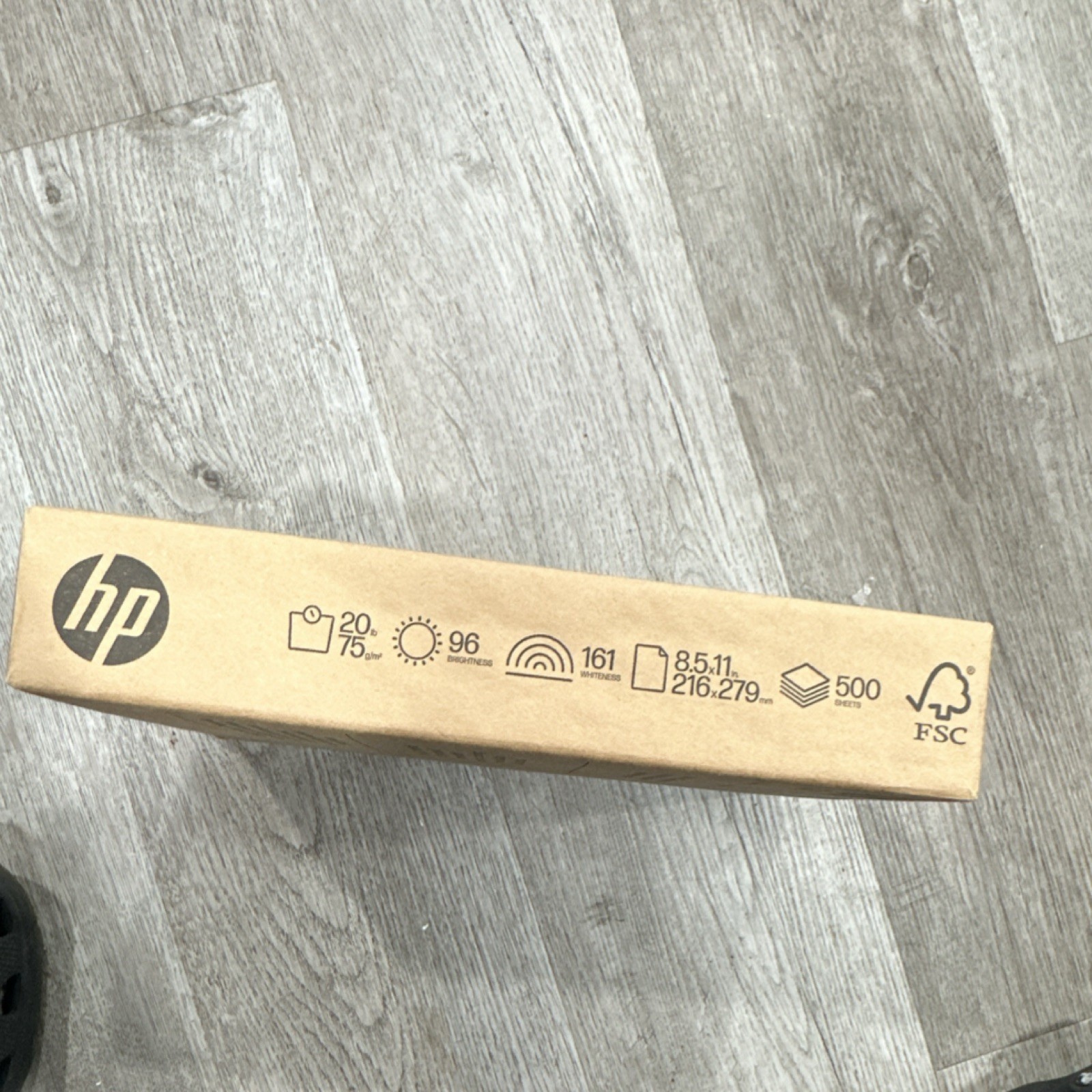 HP Printer Paper 8.5 x 11 in Matte White Inkjet 20 lb 500 Sheets