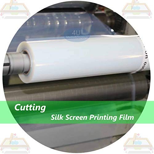 Silk Screen Printing Film 100 Sheets 8.5×11 Inch Waterproof Inkjet Clear