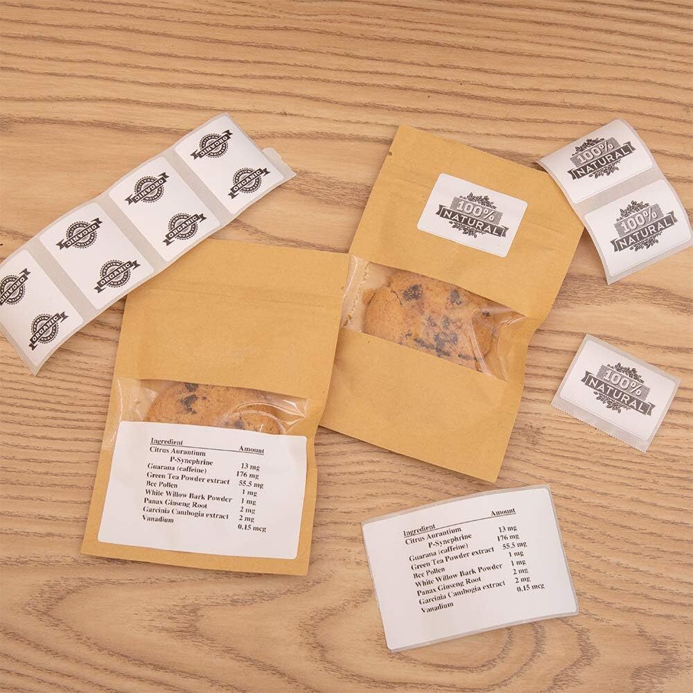 3 Rolls Phomemo M110/M200 Self-Adhesive Labels Sticker Thermal Paper 40x30mm