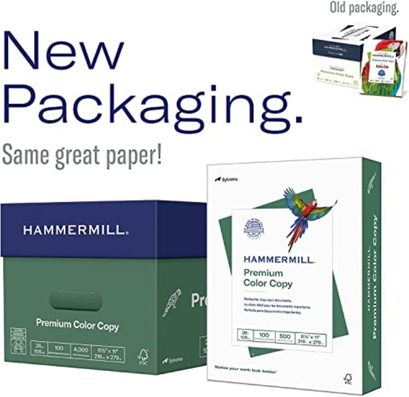 High-Quality 28 lb Copy Paper – 100 Bright – 500 Sheets
