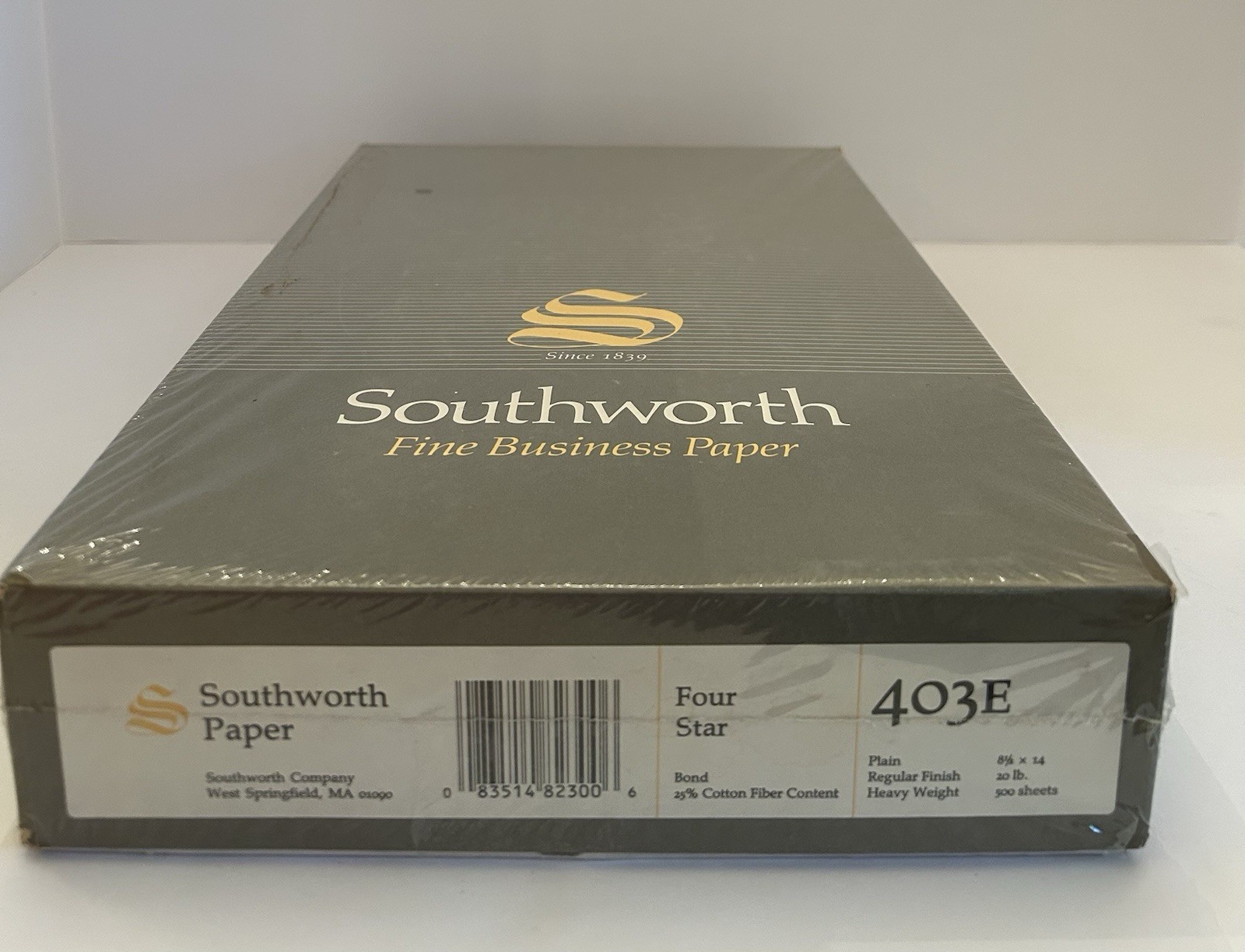Vintage ~ Southworth 403E Business Paper ~ 8.5×14 Heavy Sealed ~ 500 Sheets Box