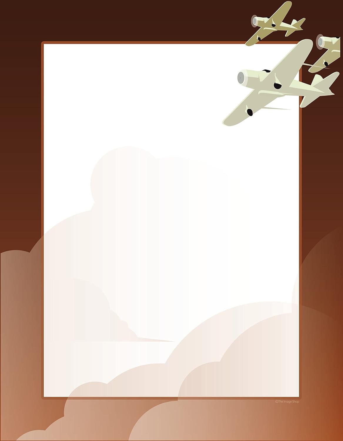 Air Force Letterhead Letterhead Laser & Inkjet Printer Paper 25 Pack)