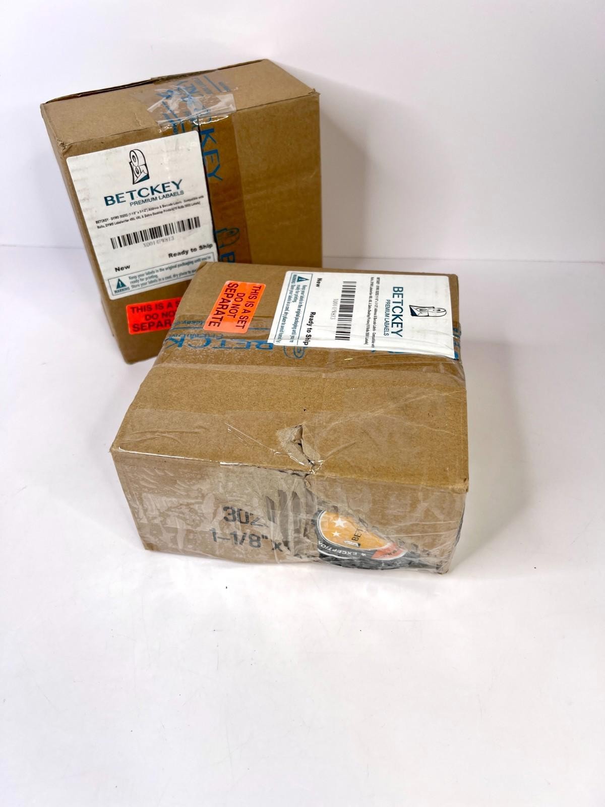 Betckey (20 Rolls) Dymo 30252 Compatable Address Labels 1-1/8 X 3-1/2