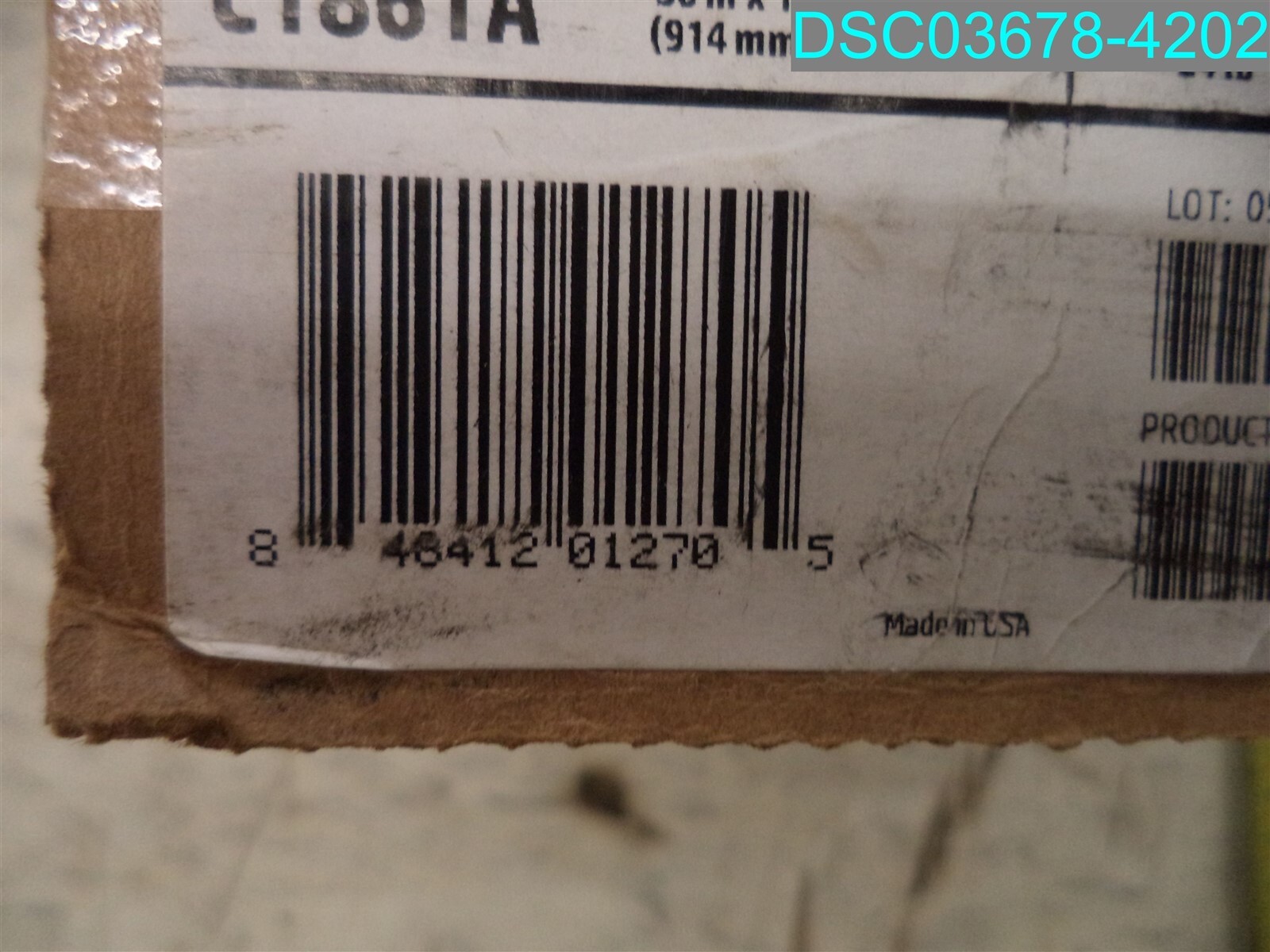 HP Bright White Inkjet Paper 36in x 150ft C1861A 846412012705