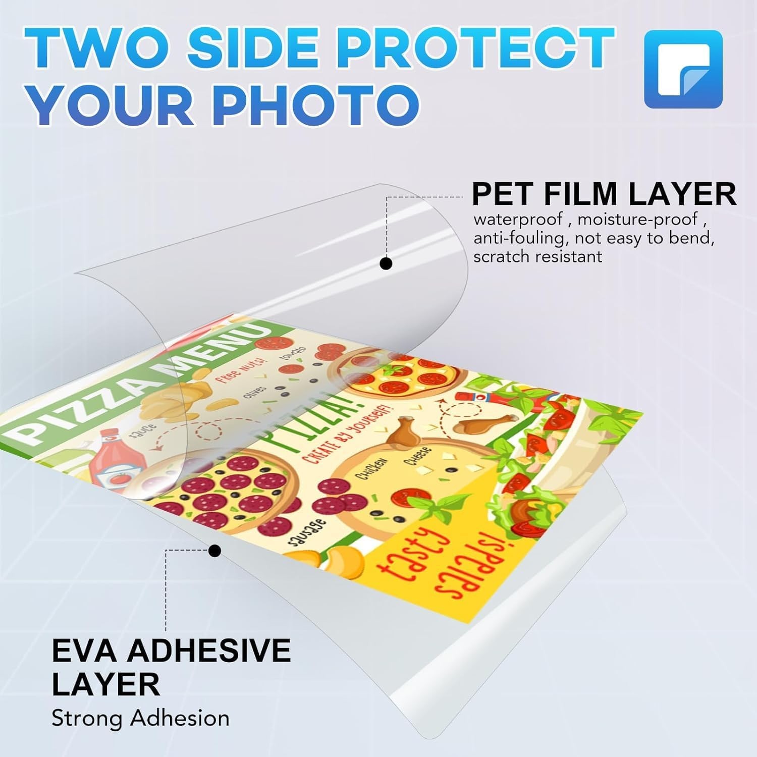 200 Pack Laminating Sheets, 3 mil, 8.9″ x 11.4″ Thermal Laminating Pouches
