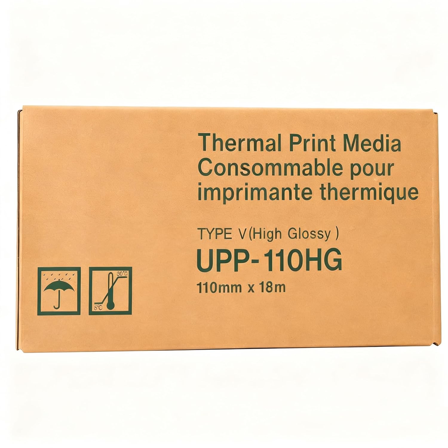 UPP-110HG Ultrasound Paper High Gloss 110HG Film 5 Rolls Medical Imaging
