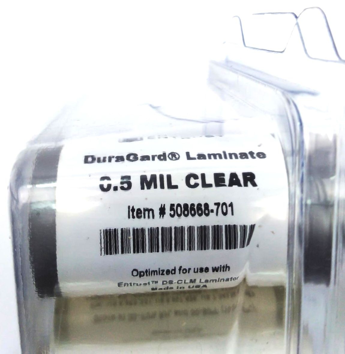 Entrust DS-CLM DuraGard Laminate 0.5 Mil Clear 508668-701 Genuine OEM