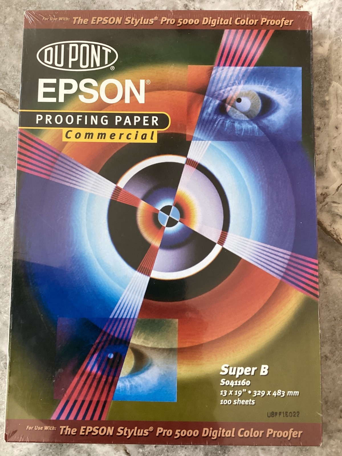 DuPont Epson Commercial Proofing Paper -SUPER B, S041160, 100 Sheets