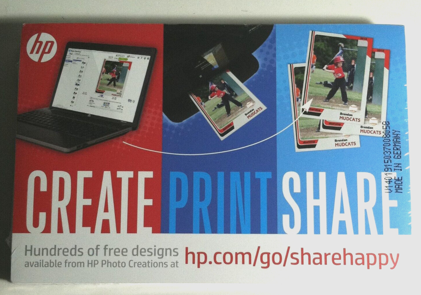 Photo Paper 4×6 HP Advanced 100 Sheets All InkJet Printers NEW Sealed