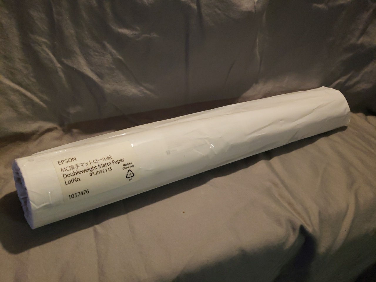 Epson Doubleweight Matte Paper – 24″ x 82′ Roll NEW OPEN BOX