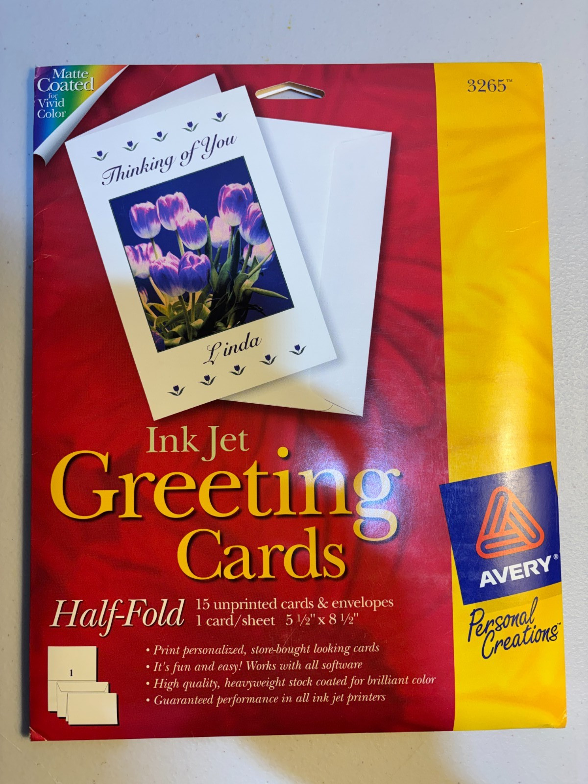 Kodak Premium Greeting Cards- Matte (20 Cards/Envelopes) – New Sealed
