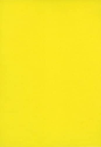 Coloured Craft Board A4, 160gsm, Intense Yellow, 50 Sheets