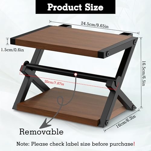 Label Holder for Rolls and Fan-Fold Labels, Thermal Shipping Black + Gray