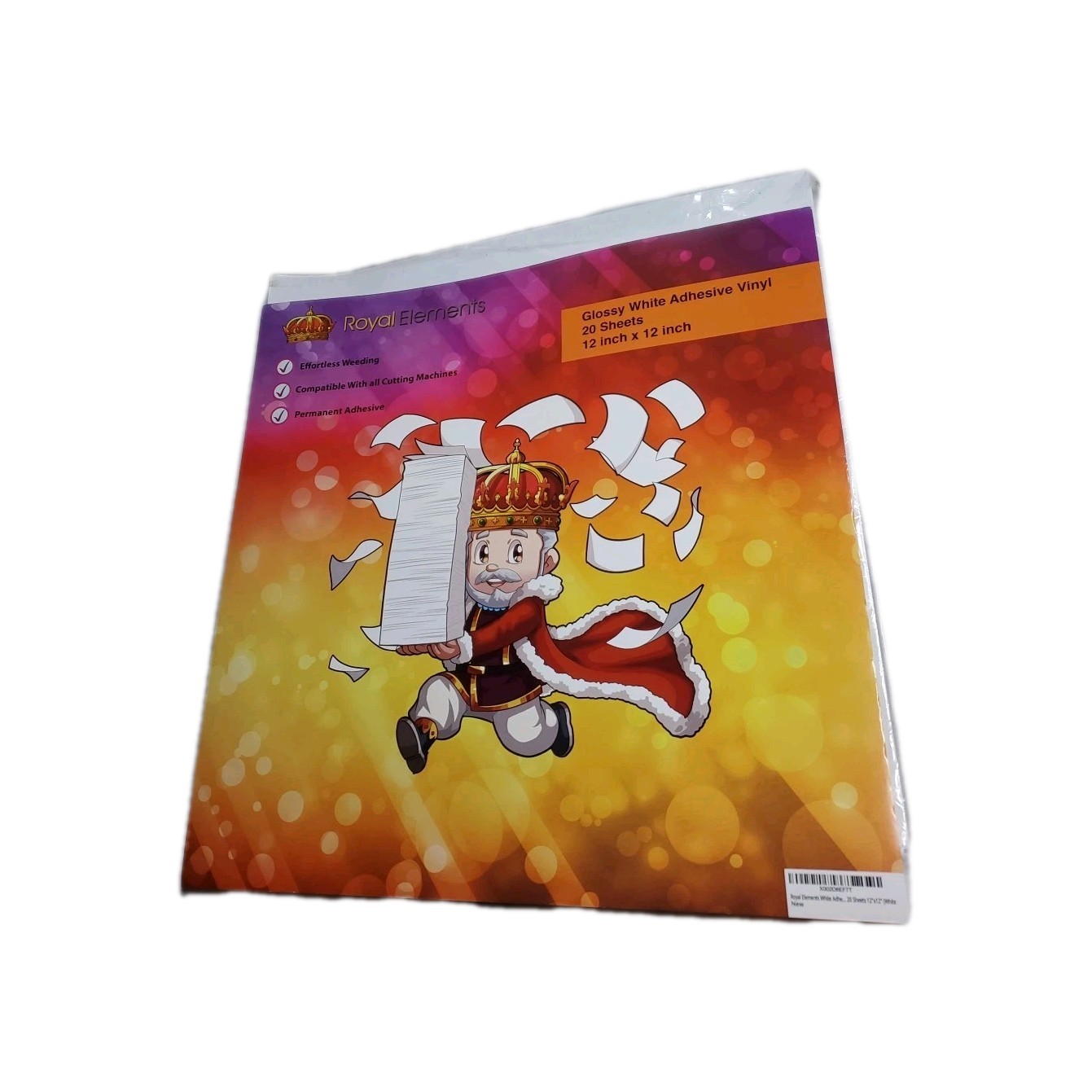 Ink Jet Printable Vinyl Paper Glossy 20 Sheets Self Adhesive Create Designs 12″
