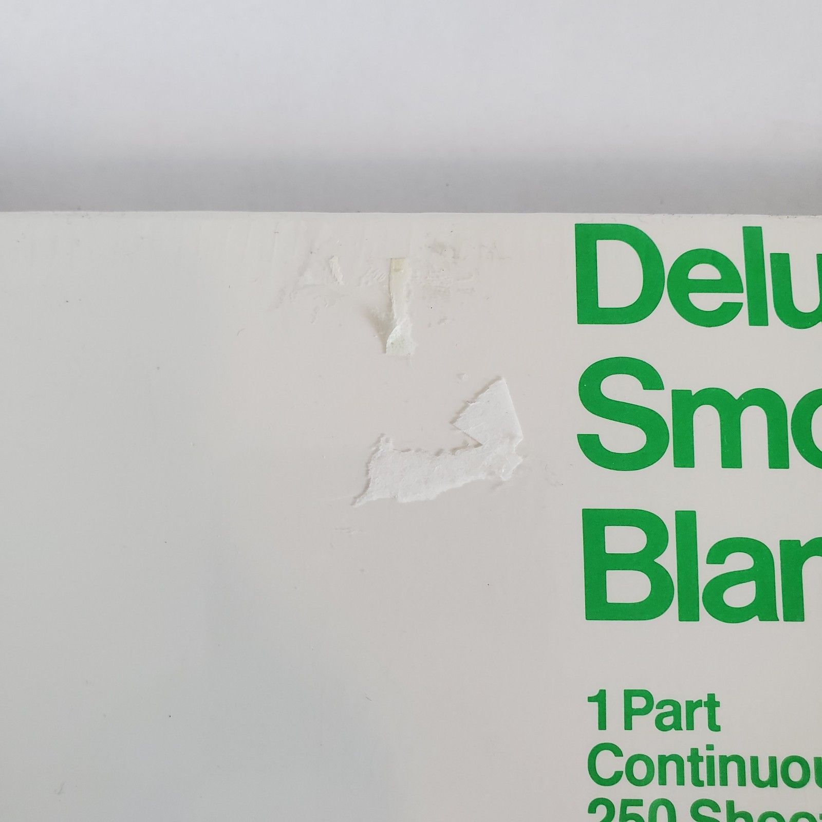 Oxford Computer Paper White VTG 80s 1984 NEW – 9.5″ x 11″ 250 Sheets Continuous