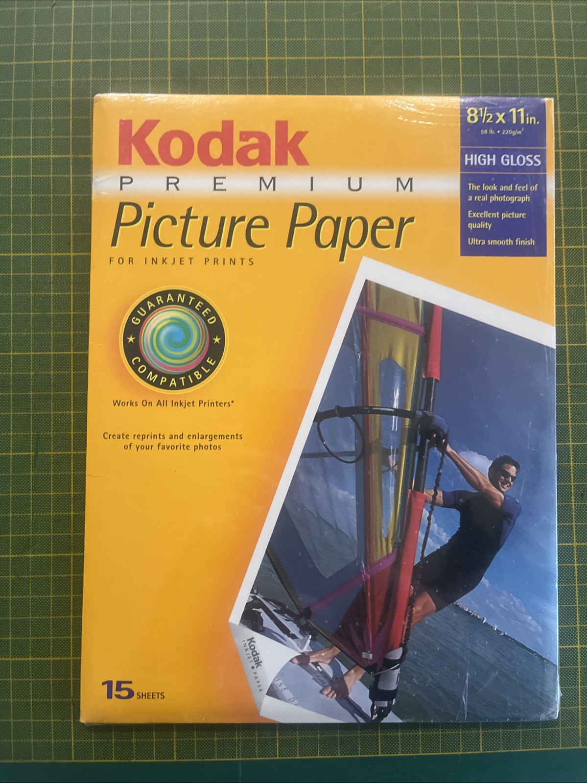 Kodak Premium Picture Paper 8.5 x 11″ High Gloss 60 Sheets NIB