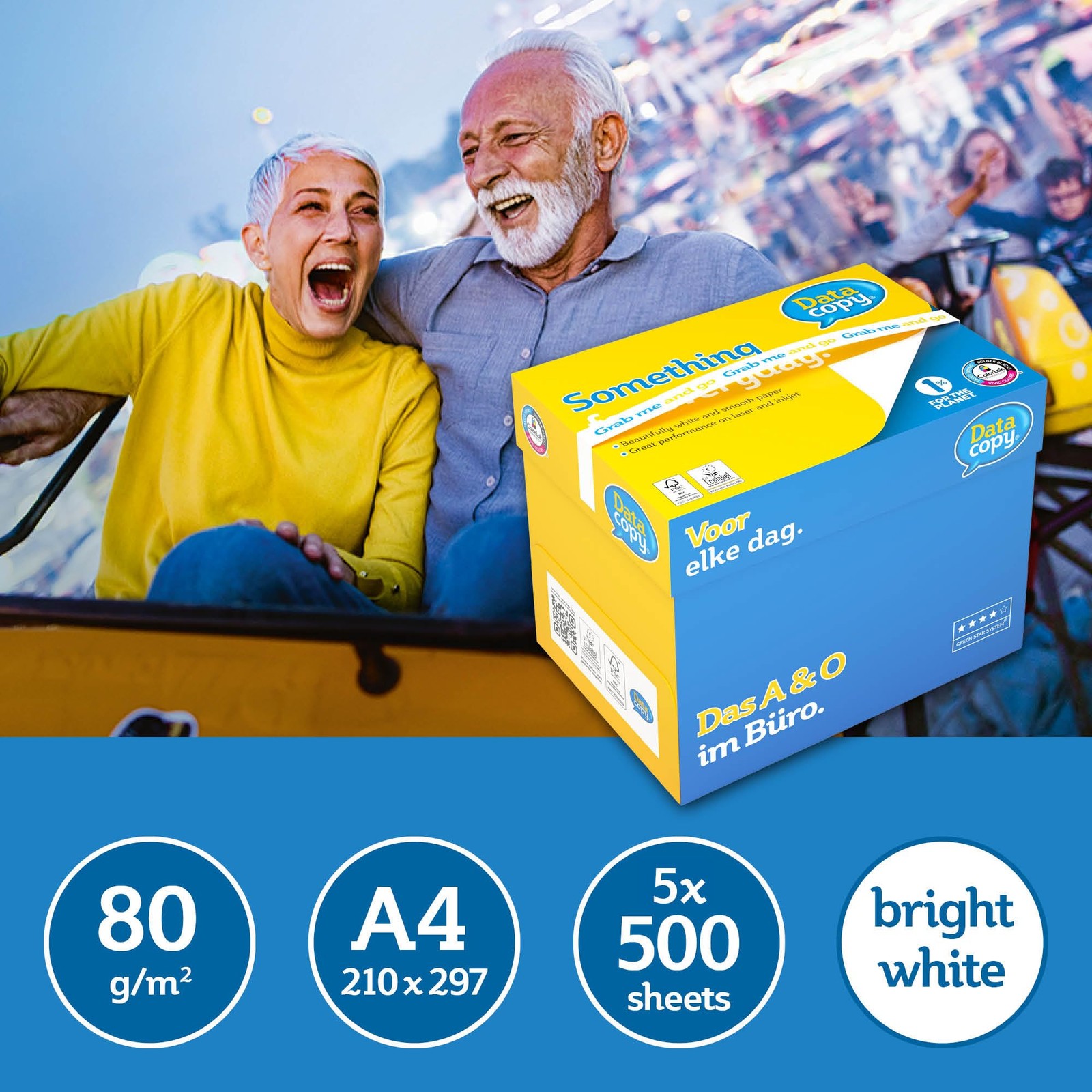 Premium Copy Paper, White, 80gsm, A4, FSC Mix Credit 10 Box, 50 Pack…