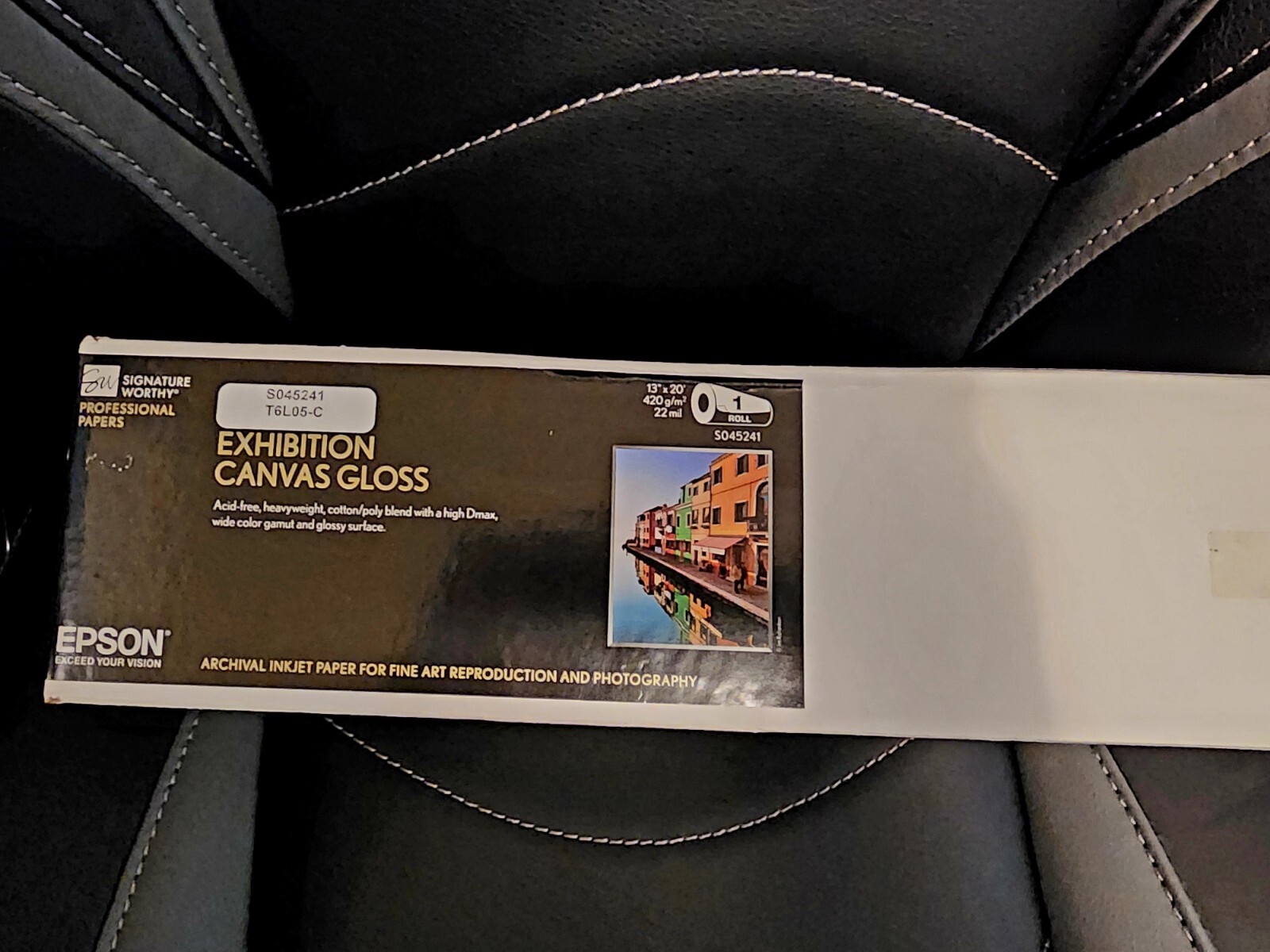 Epson S045241 Exhibition Canvas Gloss Roll 13″x20′