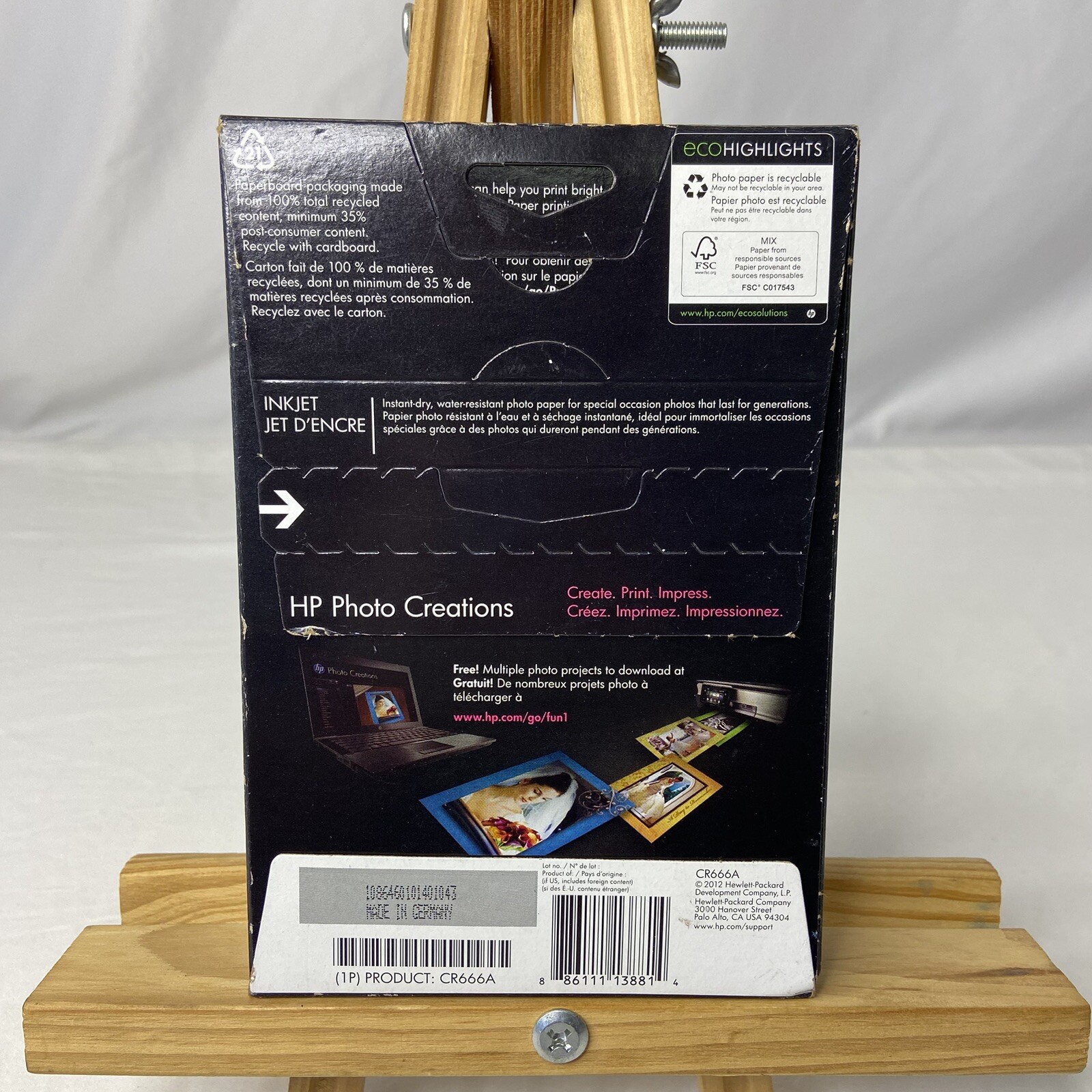 Hewlett Packard CR666A Soft-Gloss Photo Paper