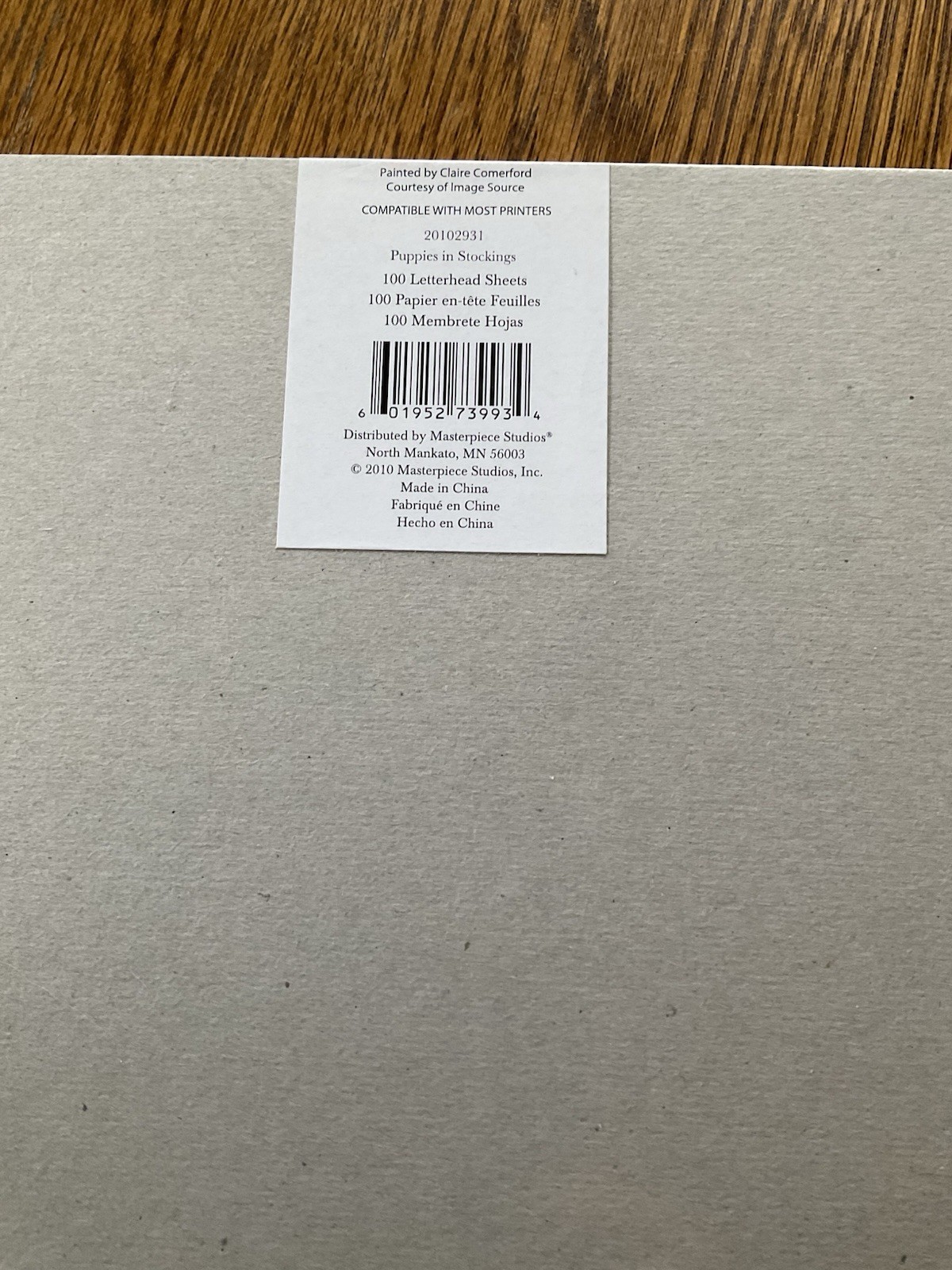 Letterheads Christmas / Holiday Designs Set Of 2 , 100 Pages New