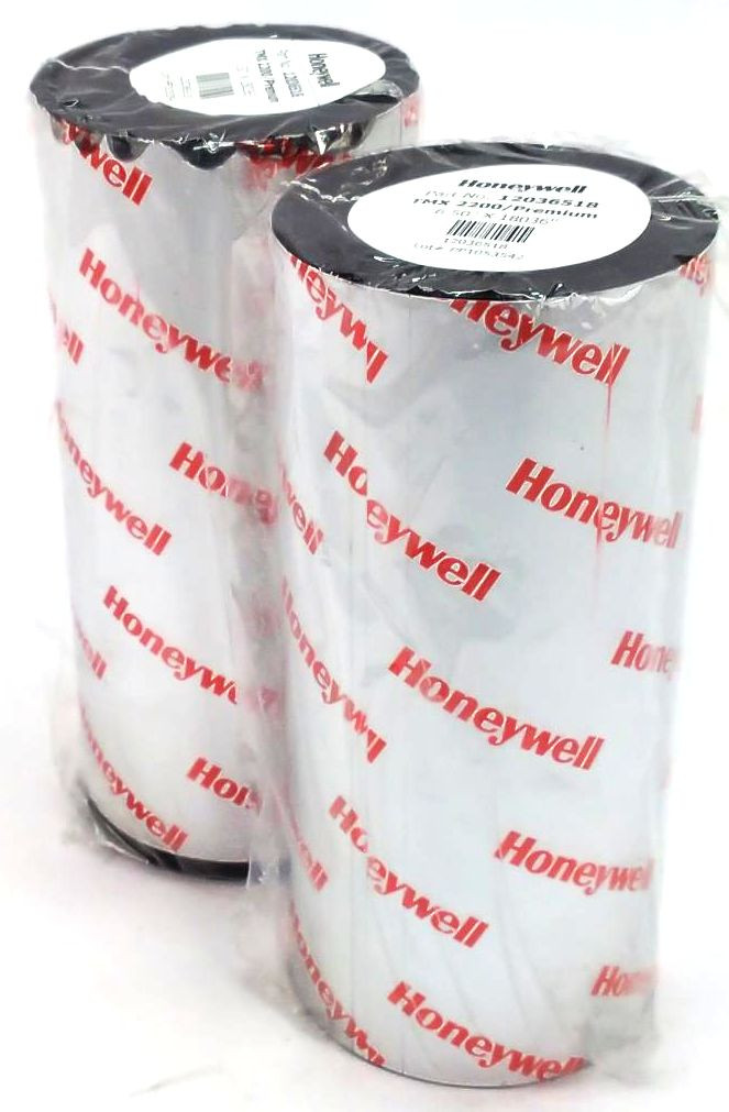 Honeywell Thermal Wax Ribbons 6.50″ x 18036″ TMX2200 12036518 Genuine – 2 Rolls