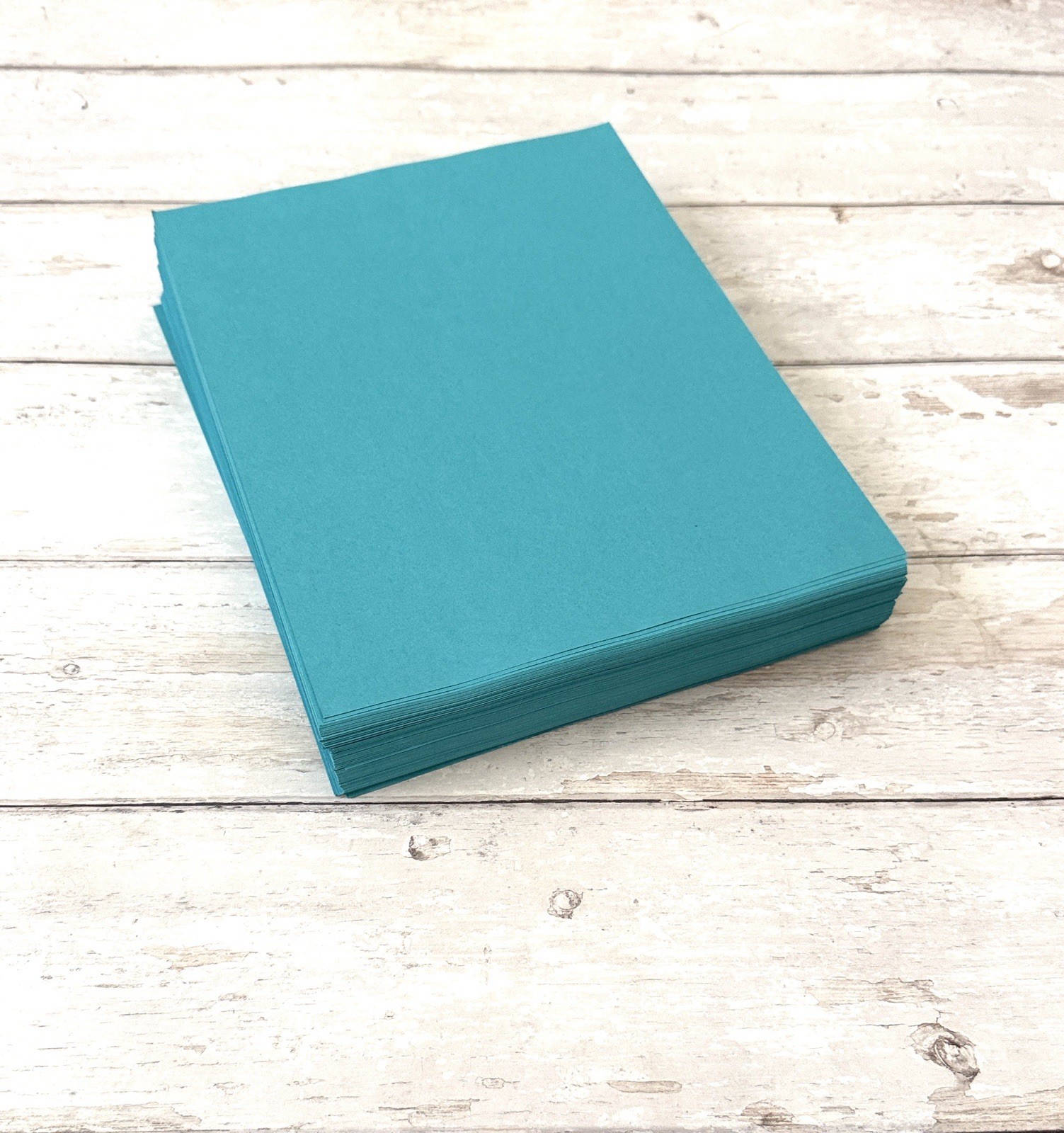 1 Ream of Printer Computer Paper Teal Blue Color 500+ Sheets Count 8.5×11