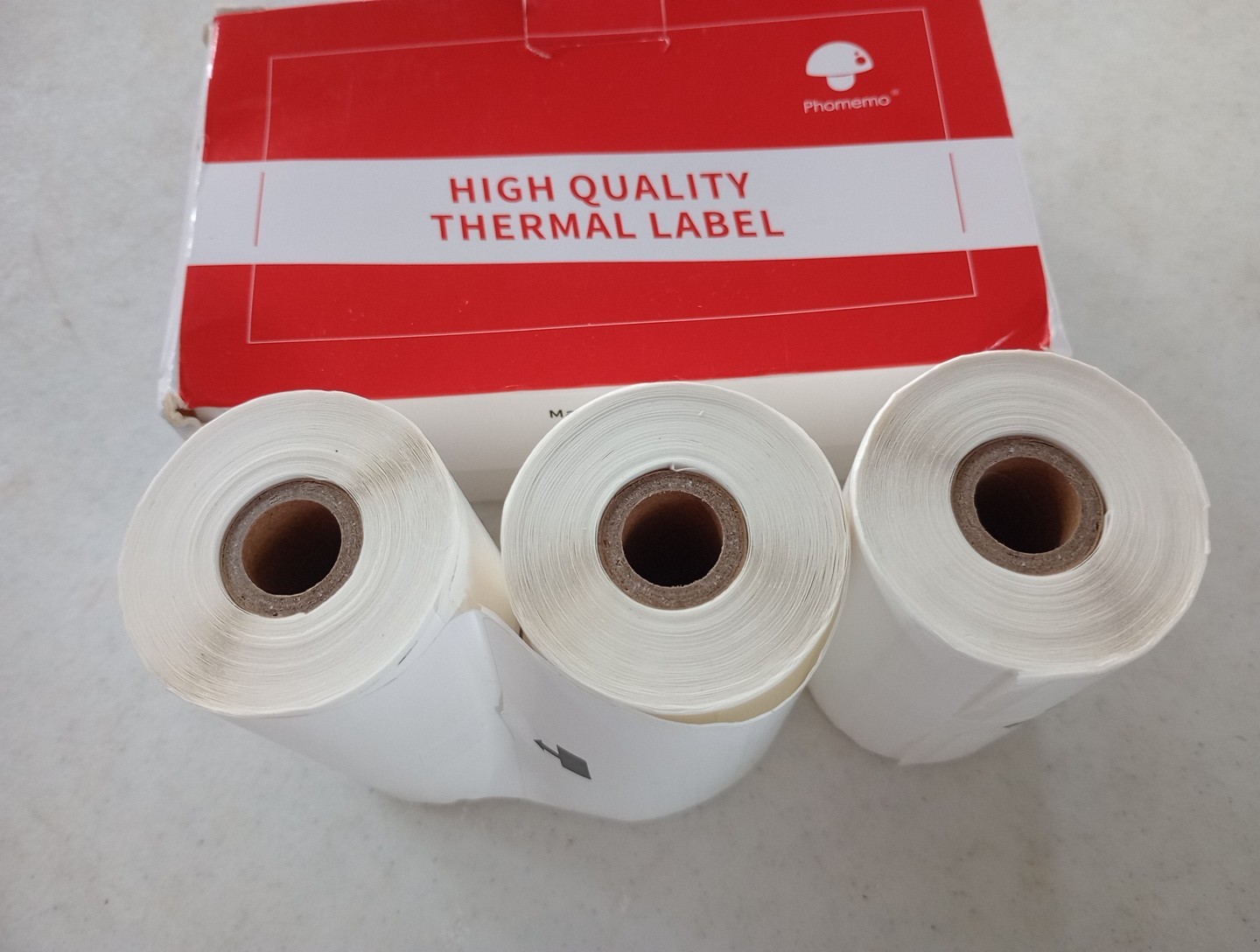 3 Square 70*80mm White Self-Adhesive Thermal Label for Phomemo M200/M220 Printer