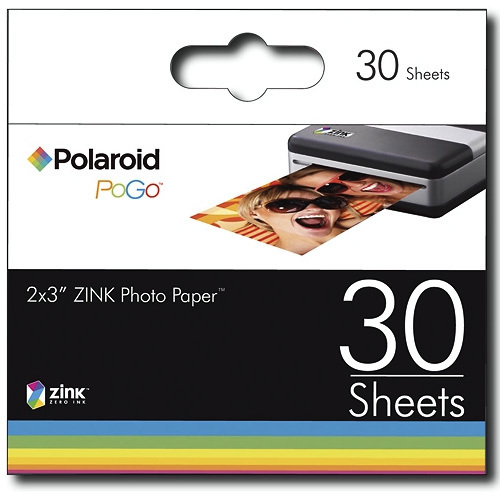 Polaroid POGO POLZPP30 LOT Print Paper (2 sets / 60 sheets) NEW