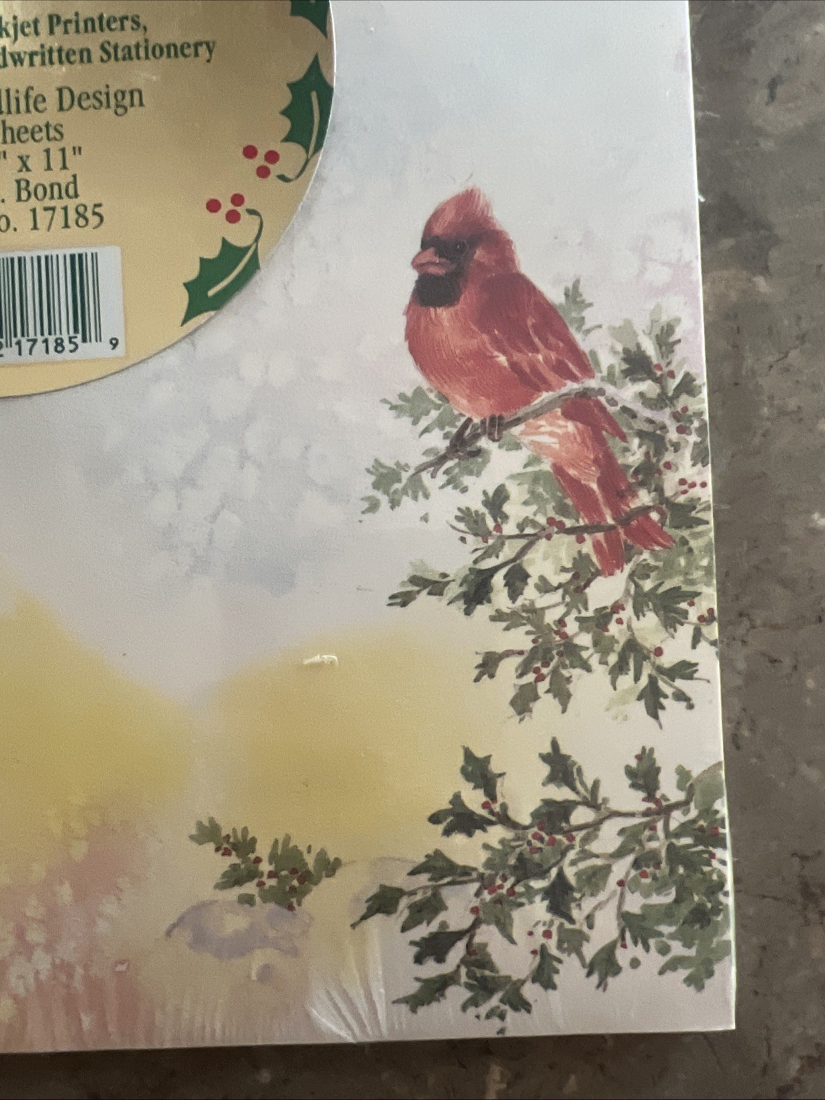 Vintage Z GRAFIX~100 Sheets of 8.5″x11″ Winter PAPERS for LASER & INJET